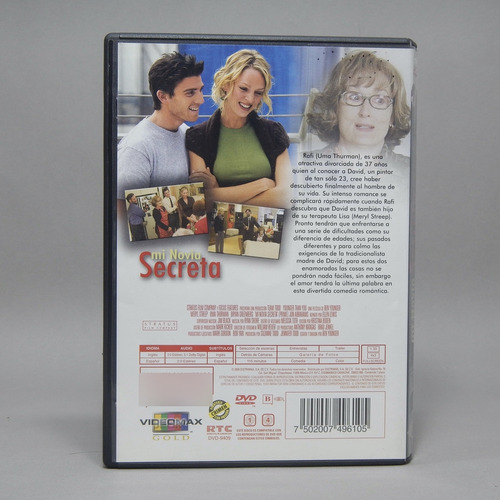 Dvd Mi Novia Secreta Uma Thurman Meryl Streep Ah2