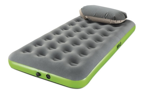 Colchón Inflable Individual Verde/gris Bestway 67619 Gris