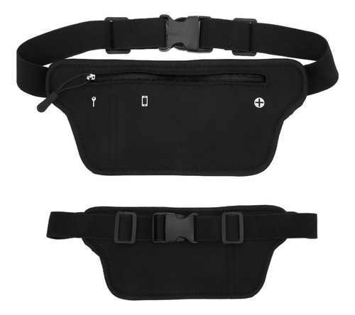 Riñonera Running Pack Cintura Elástica De Neopreno Ajustable