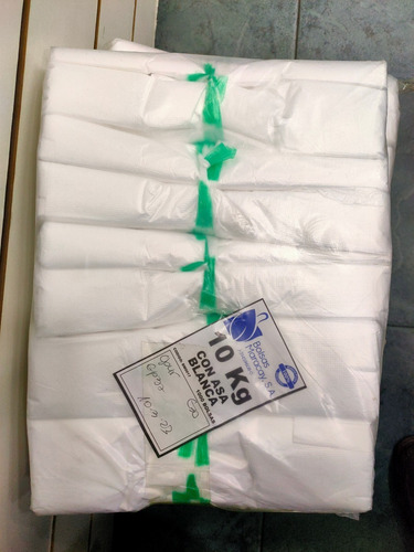 Bolsas Plasticas Maracay Tipo Camiseta 10kg Paquete De 1000