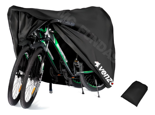 Cobertor Impermeable Para Dos Bicicletas Venzo