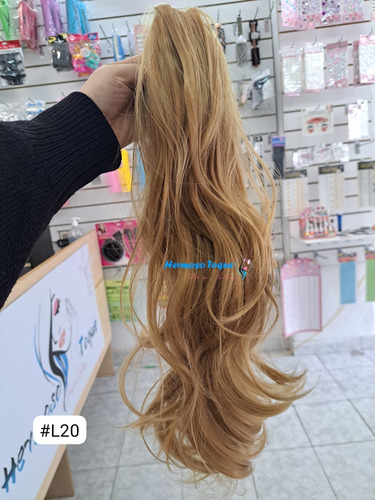 Imagen 3 de 10 de Aplique Cola De Cabello Ondulada O Lacia, Hermoso Toque