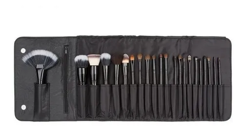 Set Brochas Maquillaje Premium (x7 Piezas) + Estuche A245-7