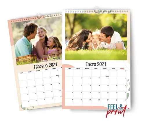 Almanaque Empresarial 31x45cm 13 Hojas Anilladas 50 Unidades
