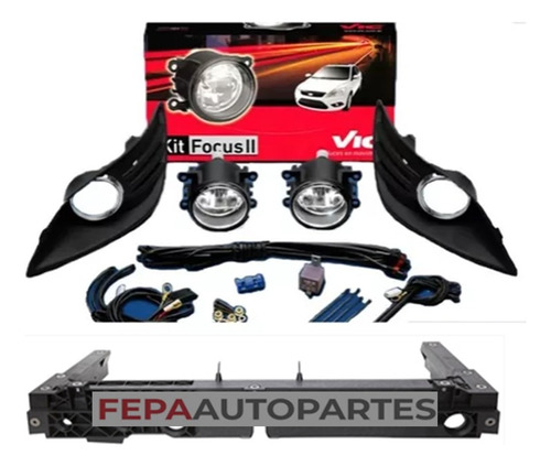 Kit Faros Auxiliares Antinieblas Ford Focus Zx4 08/13