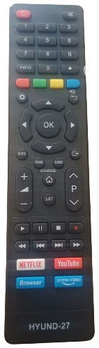 Control  Remoto Tv Hyundai  Smart Tv