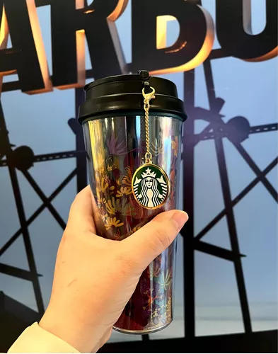 Vaso Starbucks Tumbler Termo Charm Llavero Logo Otoño