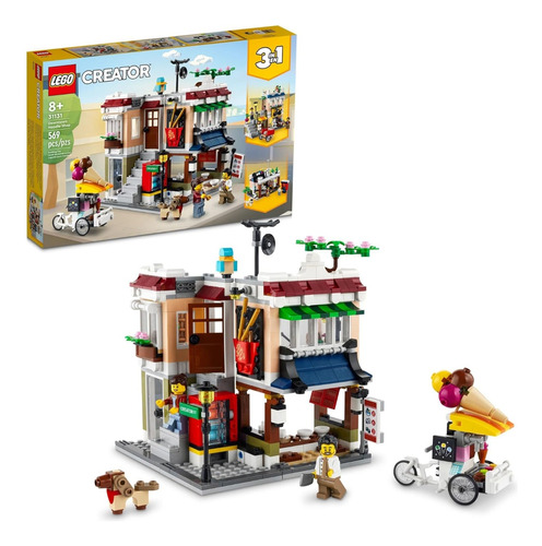 Lego Creator 3in1 Downtown Shop 31131 (579 Piezas)