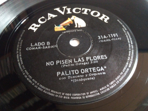 Simple - Palito Ortega - La Retreta / No Pisen Las Flores