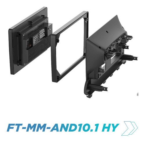 Central Multimídia Android Tela 10 Polegadas Hyundai Hb20