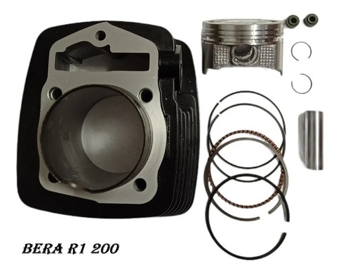 Imagen 1 de 1 de Cilidro Kit Completo Moto Bera R1 200 C/tiempo