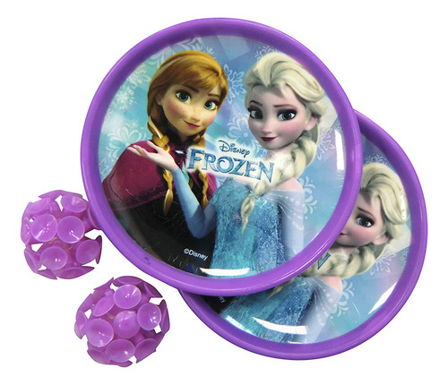 Set X 4 De Atrapa Pelotas Frozen Oficial