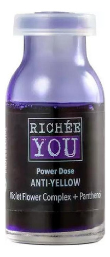 Ampola Richée You Power Dose Anti-yellow Loiro Ou Platinado