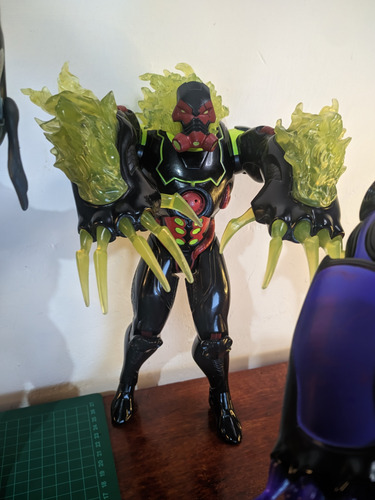 Toxzon Explosión Química Mattel, Elementor Max Steel Clásico