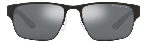 Gafas De Sol Armani Exchange Ax2046 Hombre Originales Color Negro Color Del Armazón Negro