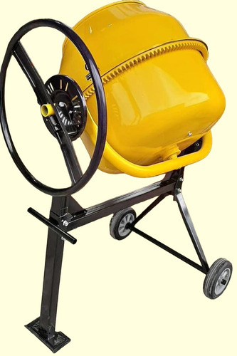 Mezcladora De Cemento 200 Litro Motor Electrico 800w