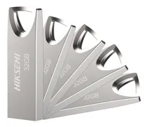 Comprar Kit Paquete 40 Memorias Usb 32gb Flash Metálica Hikvision Semiconductor (hiksemi) 2.0 Hs-usb-m200 Pendrive Plateado Compatible Con Windows, Mac Y Linux