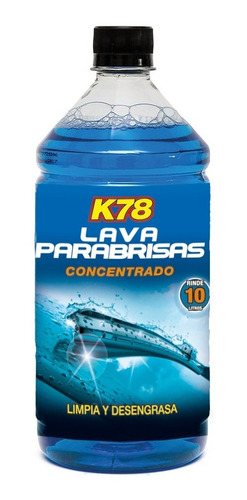 Lava Parabrisas K78 Concentrado 1 Litro X Un Auto Vehiculo