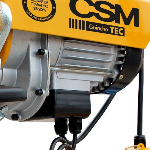 Imagem 2 de 5 de Guicho Tec 500/1000 Kgf Monofasico Csm 220v