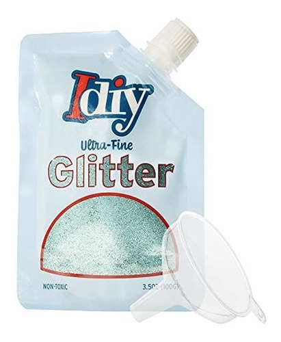 Glitter  X 100g Extra Fino - Aqua 