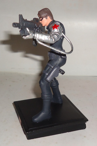 Figura Resina Winter Soldier Bucky Barnes Original Marvel (Usado)