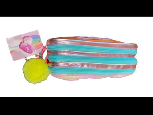 Kit Mochila Primaria Unicornio Con Luz + Lonchera Lapicera