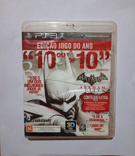 Batman Arkham City Ps3 Fisico En Buen Estado Subtit. Español (Usado)