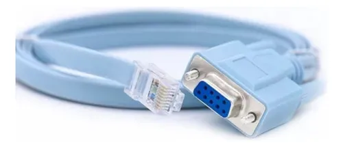comprar Cabo Console Serial Db9 X Rj45 Macho, 1,8m Azul - P\u002Fswitches