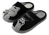 Comprar Pantuflas Gato Felpa Suave Cálido Cómodas Mujer Hombre