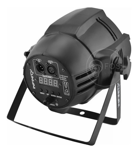 Kit 6 Refletor Optipar Led 18x18w Rgbwa+uv Hexaled 6n1 Festa