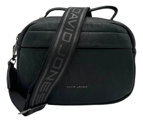 comprar Bolsa Crossbody David Jones Azul\u002F Negro\u002Fcafé