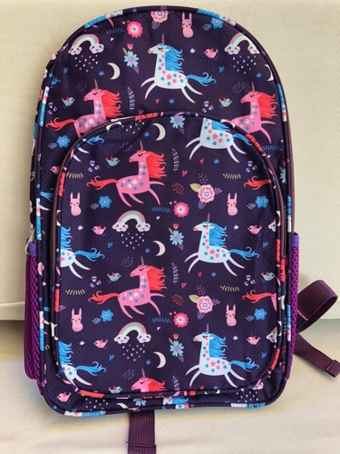 Mochila Estampada Unicornios- Envio Gratis!