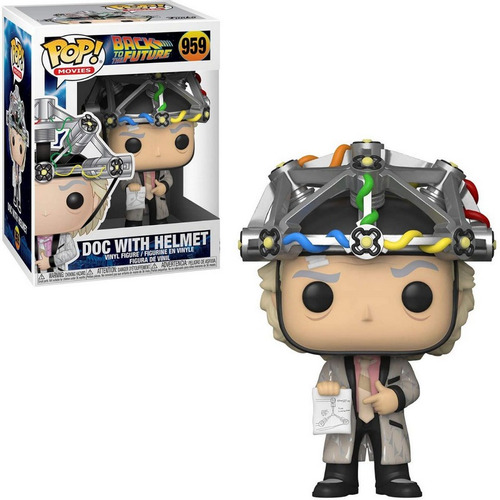 Funko Pop Back To The Future Doc With Helmet 959