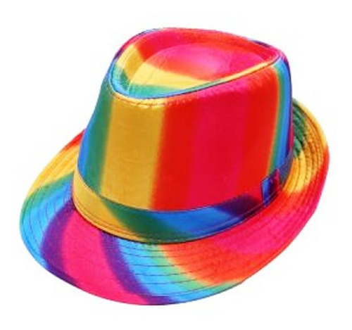 Sombrero Gorro Funyi Multicolor Arcoiris Cotillon