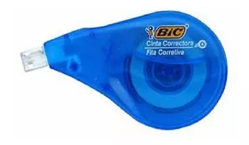 CINTA CORRECTORA BIC 12MTS X 4 2MM 6 PIEZAS