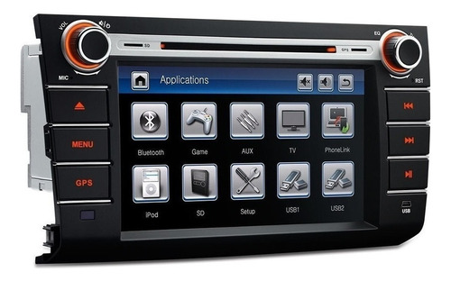 Suzuki Swift 2007-2011 Estereo Dvd Gps Touch Hd Bluetooth Sd