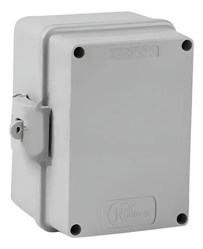 Quadro Comando Standard Cinza Tampa Rohdina 130x90x90 Ip68