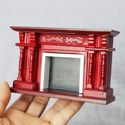 1:12 Modelo De Chimenea En Miniatura Juguetes Simulación