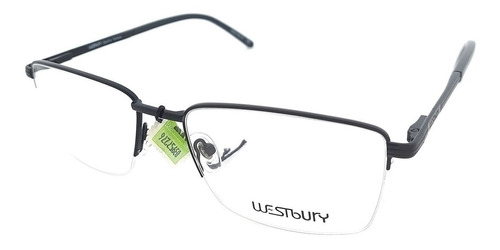 Lentes Westbury 774 Media Montura Marcos Receta Flex Metal