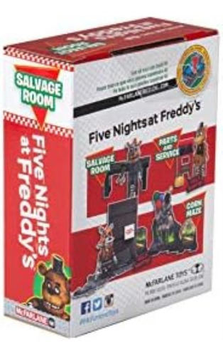 Mcfarlane Toys Five Nights At Freddys Salvage Room Micro Ju
