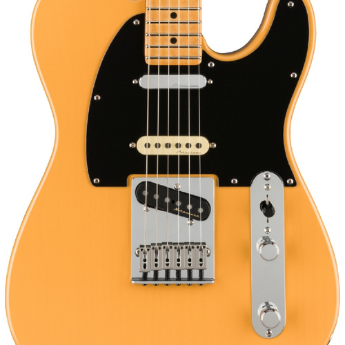 Guitarra eléctrica Fender Player plus Nashville Telecaster de aliso butterscotch blonde brillante con diapasón de arce