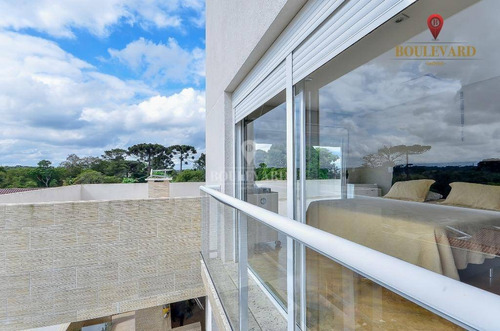 Imagem 25 de 30 de Casa Com 4 Dormitórios À Venda, 468 M² Por R$ 2.390.000,00 - São João - Curitiba/pr - Ca0179
