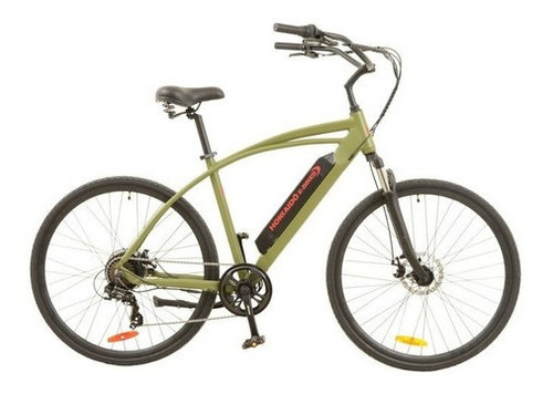 E-bike Ciclismo Hokkaido Akita Verde M