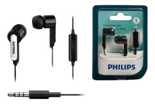 Audífonos Manos Libres Con Micrófonos Philips Monoaural