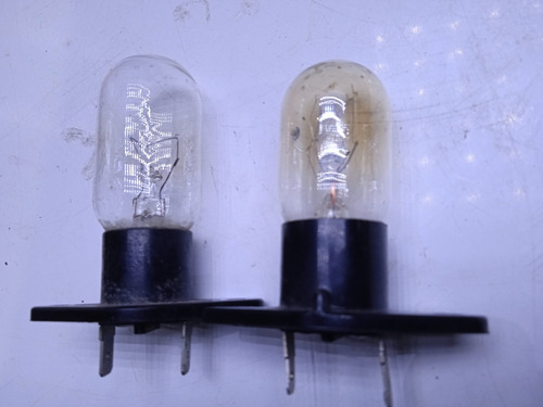 Lote De 3 Focos Horno De Microondas 20 Y 25 W Varios Modelos (Usado)