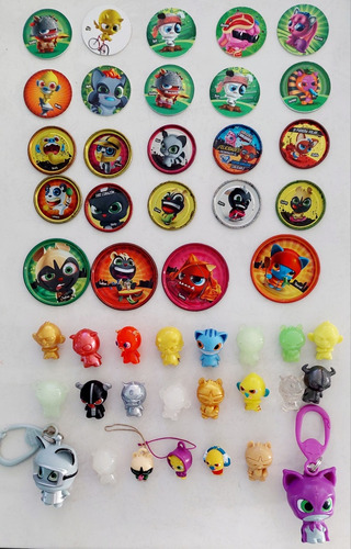 Lote De Tazos Y Figuras Funki Punky. C4 (Usado)
