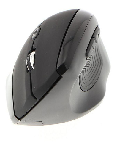 Mouse Inalámbrico Semi Vertical 1600dpi Klipxtreme Kmw-390 Color Negro