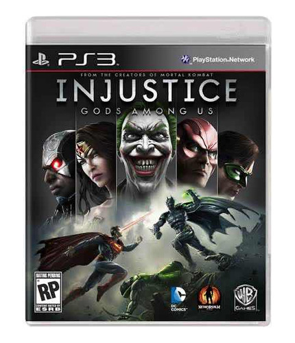 Jogo Ps3 Injustice Gods Among Us Standard Edition Físico