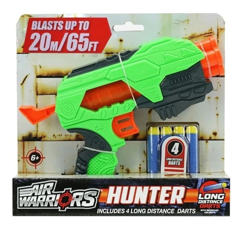 Pistola Hunter Lanza Dardos X4 - Air Warriors