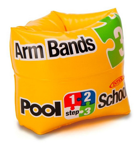 Brazalete Inflable Para Pileta /niños 20x15 Cm Vinilo Intex